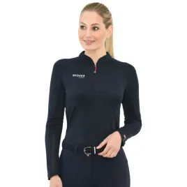 koszulka-jezdziecka-damska-treningowa-spooks-corah-granatowa-l