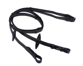 wodze-dla-kucyka-qhp-anti-slip-gumowane-ze-stoperami-czarne-pony
