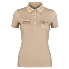 koszulka-polo-jezdziecka-damska-equestrian-queen-khloe-25ss-bezowa-l
