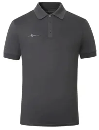 koszulka-jezdziecka-polo-meska-covalliero-krotki-rekaw-grafitowa-m
