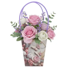 papierowa-torebka-prezentowa-na-doniczke-kwiaty-ciete-bukiety-z-nadrukiem