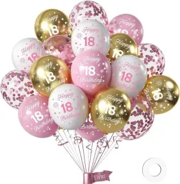 balony-na-18-urodziny-roz-zloto-16szt