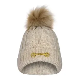 czapka-zimowa-equestrian-queen-kehlani-25aw-damska-z-pomponem-bezowa