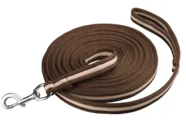 lonza-dla-konia-start-soft-cushion-8m-nylonowa-brazowa-bezowa