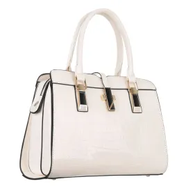 little-angel-duza-torebka-lakierowana-kremowa-zwierzecy-wzor-waz