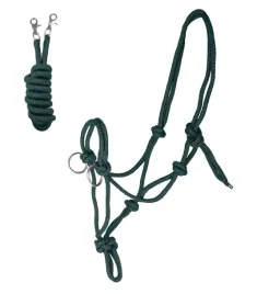 kantar-sznurkowy-dla-konia-waldhausen-z-wodzami-zielony-cob