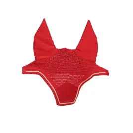 nauszniki-dla-konia-kentucky-wellington-velvet-czerwone-cob