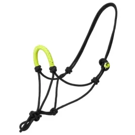 kantar-sznurkowy-dla-konia-start-ropebraided-halter-czarny-limonkowy-cob
