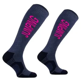 skarpetki-jezdzieckie-mondo-calza-jumping-welna-zimowe-szare-rozowe-s-35-38