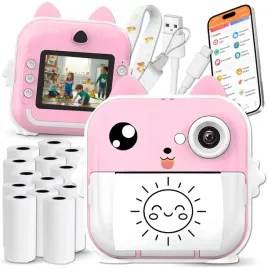 aparat-natychmiastowy-cyfrowy-dla-dzieci-drukus-mini-drukarka-13-rolek