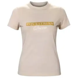 koszulka-damska-z-krotkim-rekawem-equestrian-queen-jade-24ss-bezowa-s