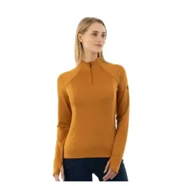 bluza-jezdziecka-damska-br-franka-sweter-damski-pomaranczowy-s