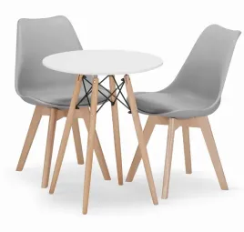 nowoczesnosc-bialy-zestaw-stol-okragly-60cm-bialy-2-krzesla-szare