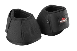 kaloszki-dla-konia-start-nylon-ze-stoperami-podszyte-neoprenem-czarne-l