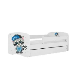 lozko-babydreams-biale-szop-z-szuflada-materac-lateks-180-80