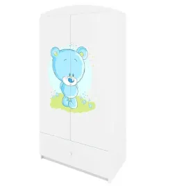 szafa-dziecieca-90x57x187-bialy-z-motywem-mis-pojemna