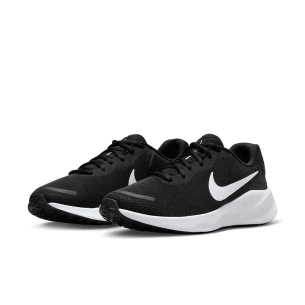 Buty męskie sportowe Nike Revolution 7 czarne białe modne FB2207-001 r 42
