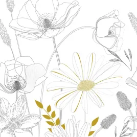 tapeta-fototapeta-winylowa-na-flizelinie-liscie-kwiaty-styl-rysunkowy-pokoj