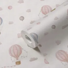 tapeta-scienna-w-balony-chmurki-flizelinowa-do-pokoju-dzieciecego-as
