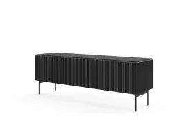 szafka-rtv-147-cm-czarny-mat-fronty-3d-nowoczesna-komoda-pod-telewizor