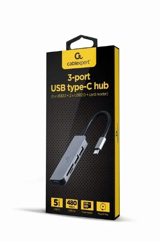 gembird-multi-adapter-usb-typ-c-5w1-srebrny