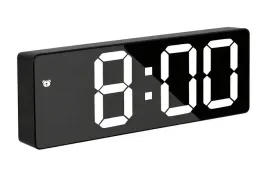 czarny-budzik-gh0712l-zegar-lustrzany-led-z-temperatura-usb-i-lampka-nocna