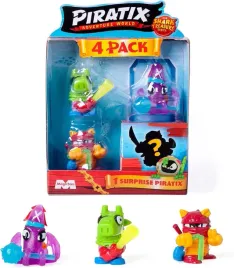 36884-piratix-seria-2-shark-treasure-4-pack-zestaw-4-figurek-wzory