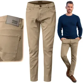 spodnie-meskie-twillowe-bawelniane-bezowe-regular-w31-l32-pako-jeans
