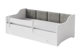 lozko-dzieciece-eryk-z-szuflada-i-barierka-160x80-z-motywem-panel-szary