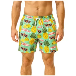 spodenki-plazowe-szorty-mlodziezowe-hawajskie-kapielowki-siatka-slim-xl