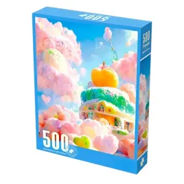 zabawka-puzzle-500-elementow-bajkowy-dom-w-chmurach-ukladanka