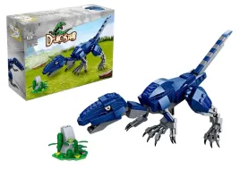 klocki-dinozaur-niebieski-velociraptor-zestaw-konstrukcyjny-243-elementy