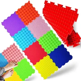 mata-sensoryczna-sciezka-ortopedyczna-masaz-stop-losowe-puzzle-24x24-cm