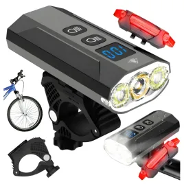 lampka-rowerowa-led-przod-tyl-900lm-5-trybow-2500mah-ip65-uchwyt-360-mocna