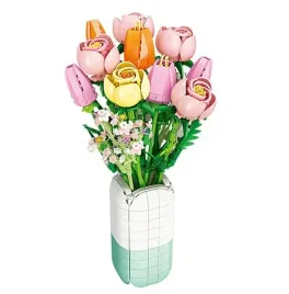 klocki-bukiet-kwiatow-roze-i-tulipany-1011-elementow-zestaw-klocko-38-cm