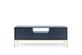 nowoczesna-szafka-rtv-153-cm-granatowy-ze-zlotym-stelazem-minimalizm