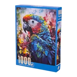 zabawka-puzzle-1000-elementow-kolorowa-papuga-ukladanka