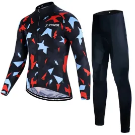 x-tiger-stroj-rowerowy-kolarski-komplet-zestaw-bluza-leginsy-getry-zima-s
