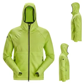bluza-meska-robocza-z-kapturem-snickers-flexiwork-8405-trwala-zielona-l