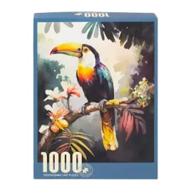 zabawka-puzzle-1000-elementow-tukan-na-galezi-ukladanka