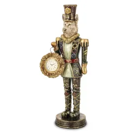 figurka-pierrot-lis-z-zegarem-lisek-zegar-dekoracja-figura-prezent