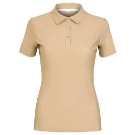 koszulka-polo-jezdziecka-damska-equestrian-queen-andrea-25ss-bezowa-xs