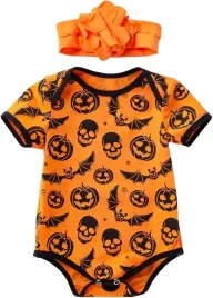 body-niemowlece-halloweenowe-opaska-3-6msc