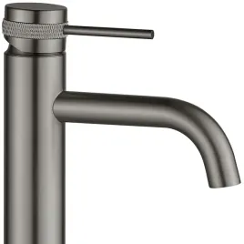 bateria-umywalkowa-stojaca-niska-grafitowa-na-umywalke-tytan-lungo-grip