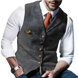 meska-kamizelka-elegancka-szara-jednorzedowa-w-krate-klasyczna