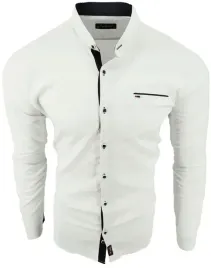 koszula-meska-biala-ze-stojka-sign-07-biala-l