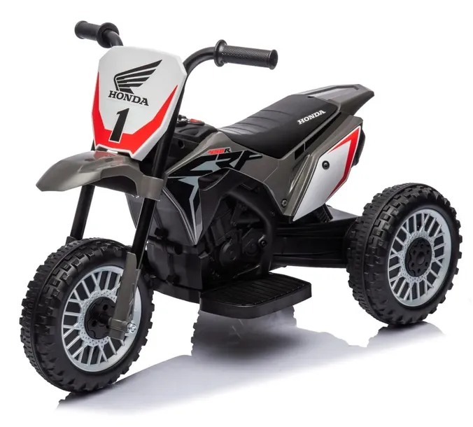 Jeździk na akumulator Motor Honda CRF450 Motocykl trójkołowy dźwięk 2-3km/h