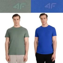 t-shirt-meski-4f-koszulka-bawelniana-z-logo-zestaw-komplet-2-sztuki