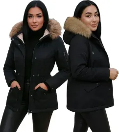 kurtka-zimowa-plaszczyk-parka-z-futerkiem-damska-czarna-ocieplana