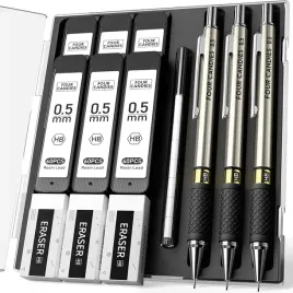 zestaw-artystyczny-olowkow-mechanicznych-wytrzymale-metalowe-olowki-3szt